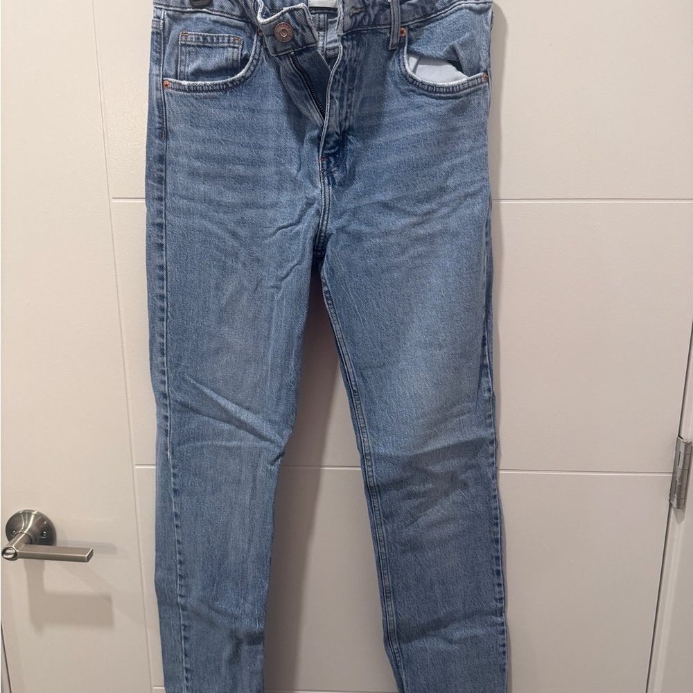 BDG Light Blue Straight Leg Jeans